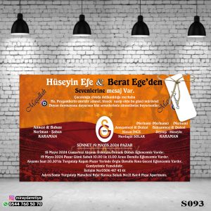 EKONOMİK SÜNNET DAVETİYELER -S93